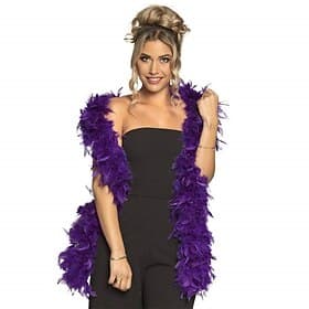 Boland Deluxe Feather Boa 70inch Turkey Feather Scarf Clothing Accessories Christmas Gift