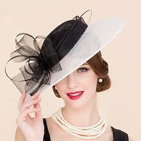 Elegant Headpiece Fascinators Hat Fascinator Gentlewoman Fancy Dress Women's Derby Wedding Party Ascot Adults' Hat Spring  Summer thumbnail 6