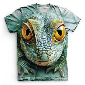 Herren Grafik Tiermotiv Drache T Shirt Kurzarm T-Shirt 3D-Druck Rundhalsausschnitt Hemd Täglich Lässig Subkultur Sport im Freien Ferien Ausgehen Gelb Purpur Gr