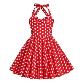 1950s Retro Vintage Rockabilly Dress Swing Dress Polka dots Fancy Dress Girls' Carnival Masquerade Daily Wear Bachelorette Party Kid's Dress