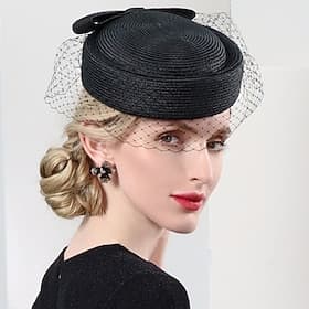 Elegant Headpiece Fascinators Hat Fascinator Gentlewoman Fancy Dress Women's Derby Wedding Party Ascot Adults' Hat Spring  Summer thumbnail 7