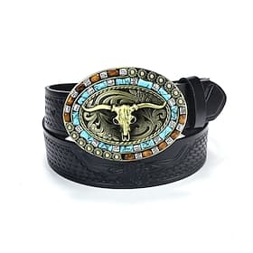 18th Century 17th Century State of Texas Waist Belt West Cowboy Ameirican Fancy Dress Men's Masquerade Performance Masquerade Bachelorette Party Adults' Belt