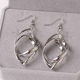 1 Pair Drop Earrings For Women's Party Evening Gift Date Alloy Fancy Fashion