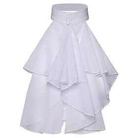Movie / TV Theme Costumes Cosplay Costume Cosplay Solid Colored Fancy Dress Men's Halloween Carnival Masquerade Halloween Carnival of Venice Adults' Collar