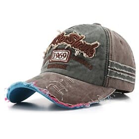 Men's Baseball Cap Sun Hat Trucker Hat Navy Blue Blue Polyester Embroidered Fashion Casual Street Daily Color Block Letter Adjustable Sunscreen Breathable