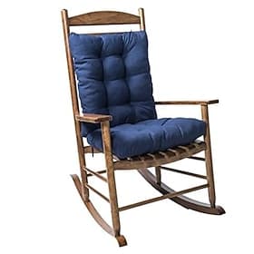 Rocking Chair Cushion Set Back Chair Cushion Indoor Outdoor Non-Slip Soft Thickened Patio Chaise Lounger Cushion Overstuffed Patio Chair Cushion