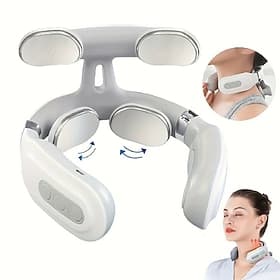 Portable Neck  Shoulder Massager With Deep Tissue Kneading USB Rechargeable Valentine's Day Gift