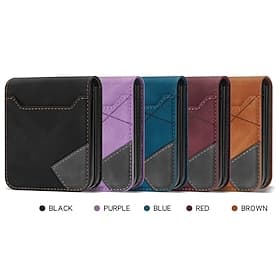 téléphone Coque Pour Samsung Galaxy Z Flip 7 Z Flip 6 Z Flip 5 Z Flip 4 Z Flip 3 Coque à Rabat Emplacement Carte Antichoc Rétro Formes Géométriques PC faux cui