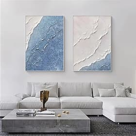 teaxture onda mare dipinto fatto a mano wabi sabi arte murale beige pianiting dipinto astratto fatto a mano su tela un paio beige texture arte murale arte mura