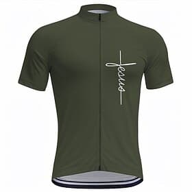 Men's Cycling Jersey Graphic Short Sleeve Bike Tee Tshirt Top with 3 Rear Pockets Mountain Bike MTB Road Bike Cycling Quick Dry Front Zipper Wicking Sports Blu