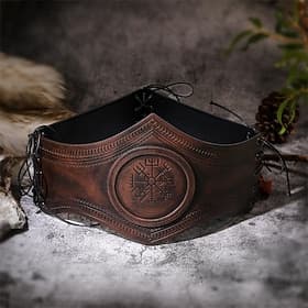 Punk  Gothique Médiéval Renaissance Ceinture Taille Viking Déguisement Homme Femmes Unisexe Viking Halloween Carnaval Mascarade Foire de la Renaissance LARP Ad