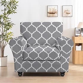 Stretch Floral Armchair Cover Elastic Slipcover with Floral Pattern for a Stylish and Secure Fit Ideal for Protecting and Refreshing Your Armchair for 1 Seater