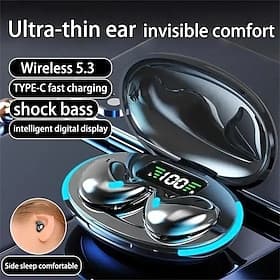 X55 TWS Mini Earpods BT5.3 Wireless Earphone IPX5 Headphones Noise Reduction Sport Bluetooth Earbuds Stereo Music Headset Valentine's Day Gift