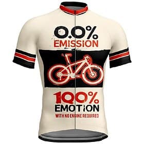Herren Radtrikot Buchstaben  Zahlen Kurzarm Fahhrad T-Shirt Trikot mit 3 Gesäßtaschen Mountainbike MTB Schnelltrocknend Anatomisches Design Feuchtigkeitsableit thumbnail 2