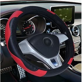 Car Steering Wheel Cover Anti Slip Universal 37-38cm Steering Covers Decoration Auto