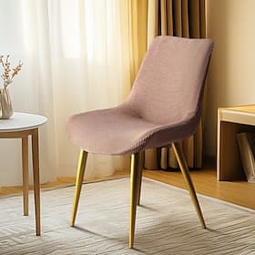 Dining Chair Slipcover Stretch Chair Seat Cover for Dining Room Chair Protectors Covers Dining, Soft Thick Washable