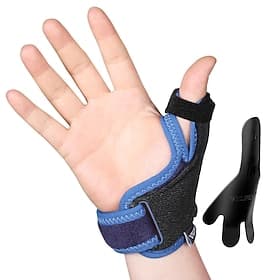 Thumb Wrist Support Brace, CMC Thumb Spica Splint for Arthritis Pain, De Quervains Tenosynovitis, Trigger Thumb, Tendonitis, Sprain, Fits Both Left or Right Ha