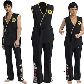 Semaine du livre 2026 Karate Kid Tenues Bal Masqué Sports Cosplay for Homme Femmes Garçons Enfant Adulte Carnaval Journée des enfants Mascarade