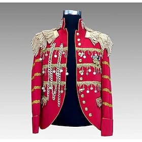 Royal Manteau Bal Masqué Veste de cirque Prince Aristocrate Rétro Vintage Rococo Adulte Homme Carnaval Mascarade Événement / Fête Se déguiser