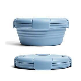 Collapsible Silicone Food Container  Travel Bowl Set - Leakproof, BPA-Free  Space Saving for Camping  Travel