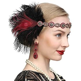 Roaring 20s 1920s Hat The Great Gatsby Charleston Fancy Dress Women's New Year Masquerade Party Bachelorette Party Adults' Hat