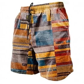 Men's Board Shorts Swim Shorts Swim Trunks Printed Drawstring with Pockets Quick Dry With Pockets Board Shorts Bottoms Surfing Beach Water Sports Summer