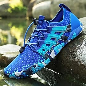 Barfuß-Trailrunning-Schuhe für Herren – wasserabweisend, buntes Profil, sicherer Sitz – ideal zum Wandern und für Outdoor-Abenteuer
