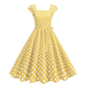 1950s Retro Vintage Rockabilly Dress Swing Dress Polka dots Fancy Dress Women's Carnival Masquerade Daily Wear Bachelorette Party Adults' Dress Homecoming Dres