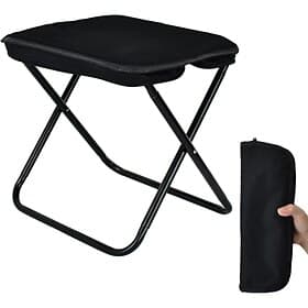 Collapsible Stool Portable Chair Lightweight Portable Stool for Adults Portable Chairs for Adults Holds Up to 330LBS Ideal for Camping Hiking Outdoors and Even