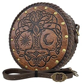 Retro Vintage Punk  Gothic Medieval Cosplay Costume Belt Pouch Dice Bag Viking Celtic Knight Ranger Fancy Dress Men's Women's Celtic Viking Halloween Masquerad