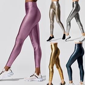 Retro Vintage Disko 1980er Leggings Trainingshose Disco Kostüm Damen Halloween Karneval Maskerade Party / Abend Pride Parade Pride-Monat Erwachsene Hose