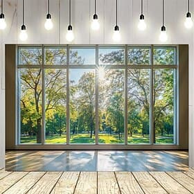 Beautiful natural scenery outside the window Hanging Tapestry Wall Art Large Tapestry Mural Decor Photograph Backdrop Blanket Curtain Home Bedroom Living Room thumbnail 3