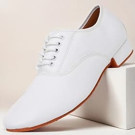 Per uomo Oxfords Brogue Classico Discoteca Pelle PU Pelle Traspirante Confortevole Antiscivolo Allacciatura Nero Bianco Autunno Inverno