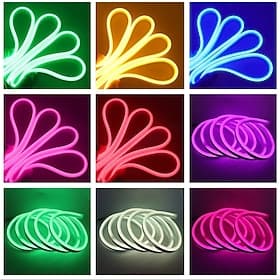 Licht 20m 65,6ft Wasserdicht LED Neon-Rohr Lichterkette SMD 2835 Flexibel für Außen dekorative Beleuchtung AC220V-240V