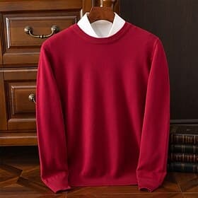 Men's Pullover Sweater Jumper Knit Sweater Ribbed Knit Regular Tops Knitted Plain Crew Neck Fashion Basic Vacation Daily Wear Clothing Apparel Fall Winter Came