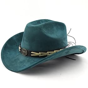 Men's Sun Hat Party Hat Wild Brim Hat Black Blue Polyester Vintage Fashion Casual Street Daily Solid Color Sunscreen Breathable
