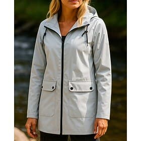 Women's Hiking Jacket Raincoat waterproof jacket Outdoor Windproof Lightweight Breathable Hiking Outfits Hiking Clothes Spring Autumn / Fall Jacket Spandex Hun