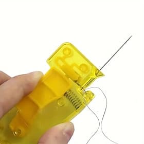 2PCS Automatic Needle Threader for Sewing, DIY Hand Sewing Tools for Sewing Machines, Household Crafts and Sewing Supplies