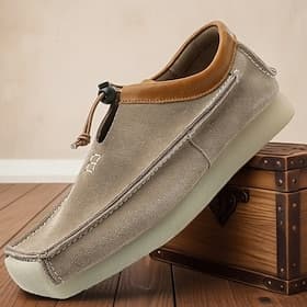 scarpe da uomo in pelle scamosciata, comode ...