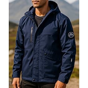 Men's Windbreaker Softshell Jacket Hiking Jacket Outdoor Waterproof Windproof Hiking Outfits Hiking Clothes Spring Autumn / Fall Top Camping / Hiking / Caving