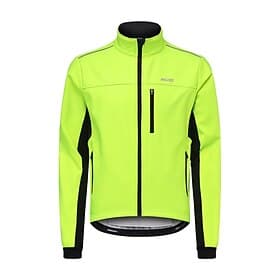 Arsuxeo Men's Cycling Jacket Windbreaker Fleece Jacket Winter Warm Ventilation Back Pocket Comfortable Bike Jacket Tracksuit Mountain Bike MTB Road Bike Cyclin