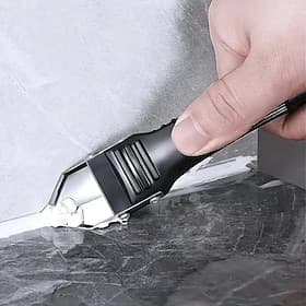 5-in-1 Caulk Removal Tool Kit – Includes Caulk Scraper, Sealant Finishing Tool, Glue and Corner Scraper, Perfect for Kitchen, Bathroom, Windows, and Sink Renov