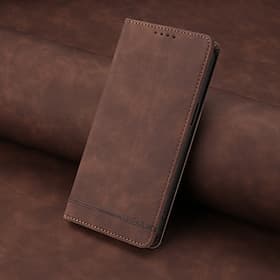 Phone Case For iPhone 17 Pro Max 17 Air 17 16 15 14 Pro Max Plus 13 Pro Max Mini Wallet Case Shockproof Retro PU Leather