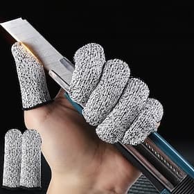 20 Stück wiederverwendbare, langlebige Fingerschützer verschleißfest für industrielle Anwendungen, Basteln, Nähen und Gartenarbeit Küchenarbeiten