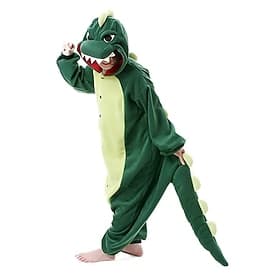 Pyjama Kigurumi Costume élégant Vêtements de Nuit Animal Dinosaure Dessin Animé Chaud Pyjama Déguisement drôle Adulte Unisexe Hommes et Femmes Noël Halloween C