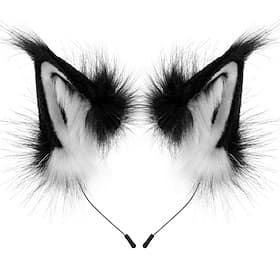 Carnaval 2026 Bandeau Coiffure Chat Renard rouge Lynx Détective animalier Déguisement Cosplay Adulte Unisexe Carnaval Soirée Performance Se déguiser