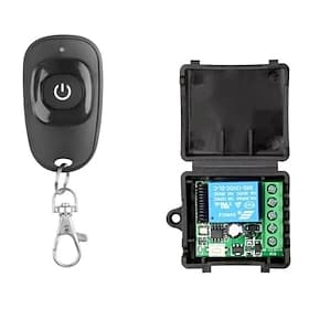 DC12V 1CH RF Wireless Remote Control Switches With Learning Code Momentary Toggle Can Change 433mhz