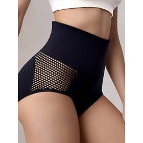 Women's Waist Trainer Active Fashion Pure Color Seamless Boy Leg Daily Vacation Street Black White Beige Summer Spring Tailored Fit