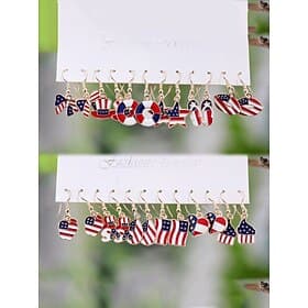 1 Pair Earrings For Women's Daily Street Festival Alloy Geometrical Star