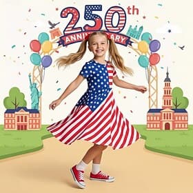 Girls' 3D Graphic Striped Stars Dress Short Sleeve 3D Print Summer Spring Daily Vacation Party Cute Basic Casual Kids Children's 4-12 Years Casual Dress A Line